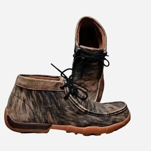Twisted x hyena chukka waterproof driving mocassins